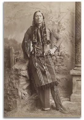 Altes Foto des Indianerkriegers, Comanche-Häuptling Quanah Parker, Poster, Wandkunstdruck, Foto, Bild, Gemälde, Raumdekoration, Heimdekoration, 40 x 60 cm