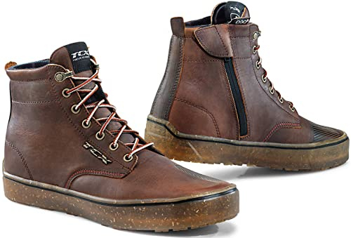 TCX Herren Dartwood WpWasserdichte Motorradschuhe | Wetterfester Fahrkomfort