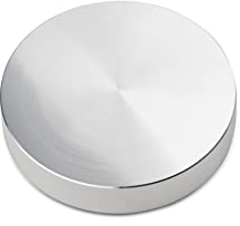 Pro-Ject Record Puck E, Modernes Plattengewicht aus Aluminium zur Reduktion von unerwünschten Resonanzen, Silber