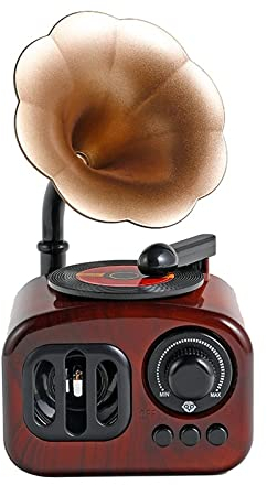 TOMYEUS Spieluhr Musical Box Vintage Grammophon Music Box Klassische Kunst Dekoration Musik Box Handwerk Geschenke Home Decoration Antike Retro Dekoration Spieluhren Schmuckkästchen (Color : 1pcs)