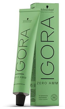 Tinte Permanente Schwarzkopf Igora Zero Amm Rojo Nº 6-68 Rubio Oscuro Chocolate