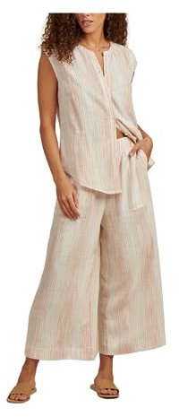 Splendid Damen Avenue Hose, Rouge Stripe, M