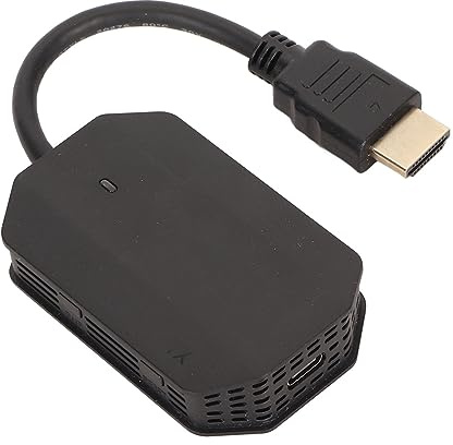 Drahtloser HDMI-Sender, Streaming Media Video Audio Extender 5G-Kit, Videospiegelungs-Dongle-Empfänger Unterstützt Screen Casting, Dual-Modus für den Gleichen