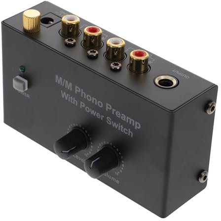 UKCOCO Phono-vorverstärker Für Plattenspieler Mini- Desktop-kopfhörerverstärker -Audio Komponenten-stereoverstärker Tonsignal Line-pegel-Signal Schaltkreis-vorverstärker
