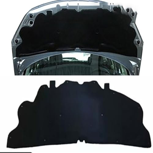 SPYMX Coussin d'isolation phonique pour Capot Avant de Voiture pour Peugeot 307 2004-2013, Housse insonorisée en Coton, Accessoires extérieurs