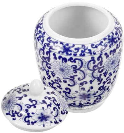 Cabilock Tarro Cerámico Para Té Almacenamiento De Té Recipiente Sellado Diseño Portátil