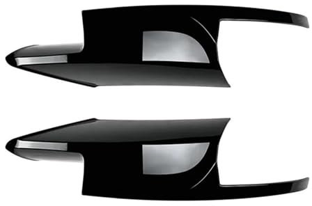 Frontspoiler Lippe Für B&MW F10 F11 M5 2011–2017 Auto-Frontstoßstange Unterlippe Winkeldiffusor Splitter Spoiler Schutzfolie Auto-Frontspoiler(Gloss black)