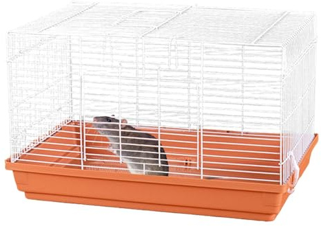 Sghtil Chinchilla-Käfig, Hamsterhaus | großes Frettchen des Hauses Gerbil – belüfteter Kleintier-Lebensraum, Chinchilla-Käfig mit abnehmbarem Boden für die Verwendung im Innenbereich