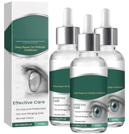Suero de nano gotas para los ojos, gota para los ojos para presbicia (3 pcs)