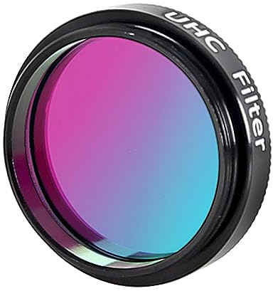 UHC-Filter für 3,2 cm Teleskope für klarere Planetenansicht, Astrofotografie, gute Oberflächen, präzise astronomische Fotografie