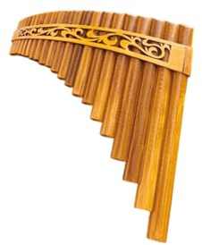 Panflöte Für Anfänger Panflöte Mit 22 Pfeifen In G- Und C-Dur Instrument Auf Leistungsniveau Für Erwachsene Und Anfänger(G-key 22tube with horizontal clamp)