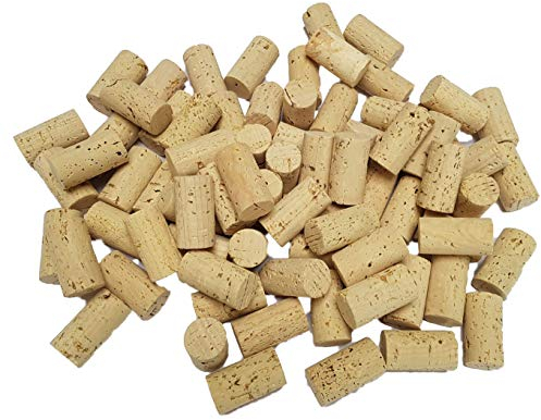 200 Neue Korken 45x24 mm - Bastelkorken, hell - Iberia Weinkorken -Flaschenkorken zum Basteln und Deko - Bastelzubehör und Hobby Bedarf - DIY vegan und ökologisch 100% Naturkork