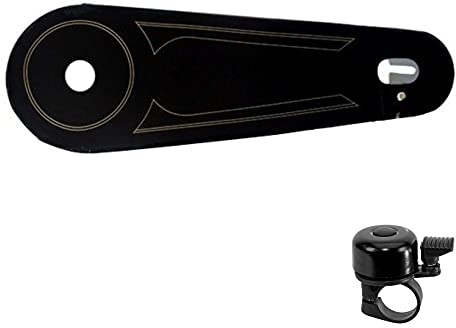 Kettenkasten Hollandrad 26 Schwarz/Gold inkl. 1 x Fahrradklingel