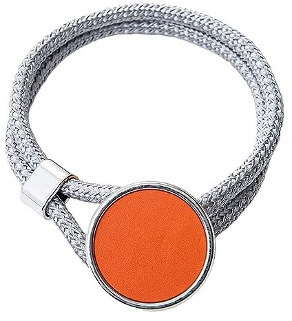 Gardinenbänder 2 Stück Gardinenbänder Ohne Stanzmontage Verstellbare Gardinenschnalle Gardinenbinder, Orange