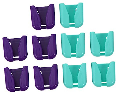 FELTECHELECTR 10 Stück Stethoskop Halter Clip Praktische Stethoskop-clips Nützliche Stethoskop-klemmen Befestigungshalter Stethoskop-zubehör