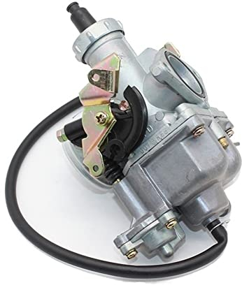 Motorrad-Vergaser Motorrad PZ27 27 Mm Vergaser Für 125 150 200 250 300 Cc Für Pit Bike Für ATV Für Quad Go Kart PZ27 Motorrad Vergaser Carb Motorräder(Blanc)