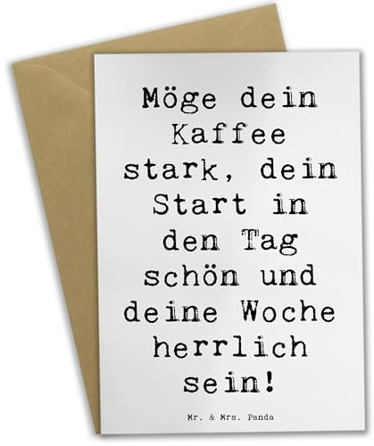 Mr. & Mrs. Panda Glückwunschkarte Spruch Selbstzweifel Überwinden - Geschenk, hochzeitskarten, Motivation, Selbstwahrnehmung, Grußkarte, osterkarten, stark sein, weihnachtskarten, einladungskarten