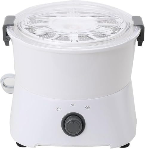 DFANCE Electric Potato Peeler,85W Automatic Potato Peelers,One-button Drive Commercial Peeler Spinner,Multifunction Fruit Vegetable Peeler,Vegetable Dehydrator for Peel Potatoes/Pears/Apple