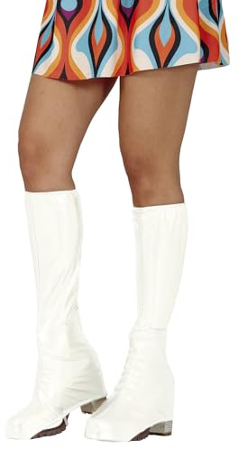 FIESTAS GUIRCA | Stiefelüberzieher (45 cm) - Kostümzubehör für Erwachsene Unisex - Ideal für 70er Jahre Partys und Rock-Themen - Perfekt für Karneval und Halloween