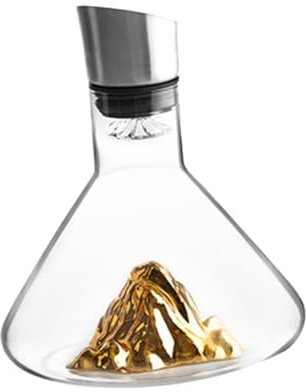 Cabilock Decantador De Vino Portátil De Cristal Elegante Y Versátil Para Degustación De Vino Tinto