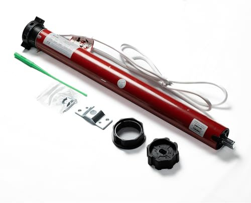 Motore Tapparelle Elettriche e Avvolgibili - Solleva fino 100 kg - 50 Nm - Accessori Inclusi