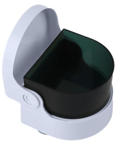 Jlobnyiun Reinigung von Schmuck, Reinigung von Schmuck, mit Ultraschall, Aufbewahrung von tragbaren Schmuck, elektrisch – Button Open Cover Design Reinigungsklatsch für Gläser, Armbänder, Prothesen