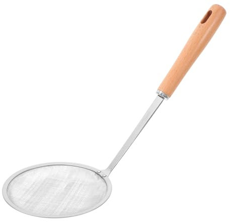 ULTECHNOVO Cuchara Para Filtro De Aceite Espumadera De Acero Inoxidable Cucharón Colador Multifuncional Para Cocina Utensilios De Cocina Para Filtrar Aceite y Remover