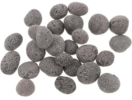 CIMAXIC 1 Bag Sauna Rocks 1kg - Natural Stones for Heater Steam Room Dry & Wet Sauna Heating Stone for Home Room Spa & Gatherings