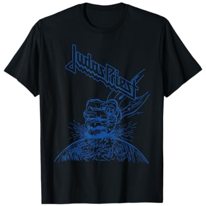 Judas Priest Ram It Done Blue T-Shirt