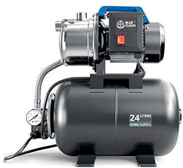 AR Blue Clean självsugande pump ARUP 1100XB med behållare för smutsvatten (1 100 W, max. Flödeskapacitet 16 500 l/h, max. Stödhöjd 10,5 m)