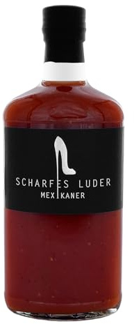 Scharfes Luder Mexikaner | Premium Tomatenschnaps | 0,7l | 15% vol.