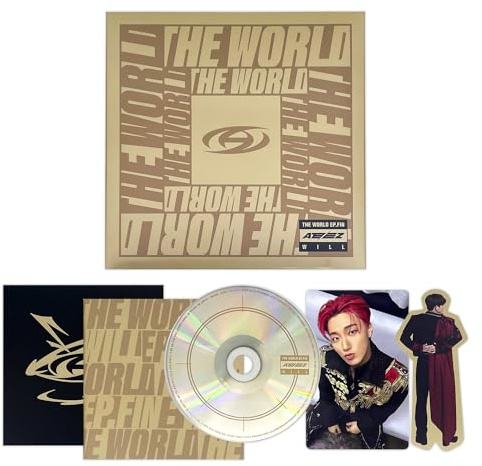 THE WORLD EP.FIN : WILL Ver.] + 2 Pin Badges + 4 Extra Photocards