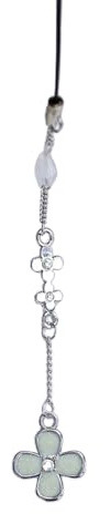 FENOHREFE SAKEIOU Cartoon Anime Flower Pendant Phone Charm Hanging Rope Phone Chain Strap Bag Decoration Lanyards Keychain Accessory