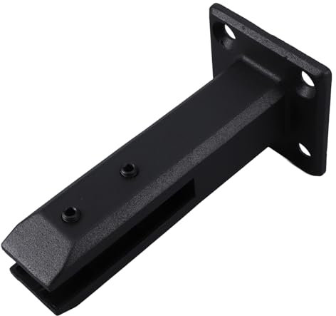 ORFOFE Glass Railing Clamp Holder for Balustrade and Pool Fencing Easy to Install Glass Stabilizer Mounting Bracket No Required for Secure Grip