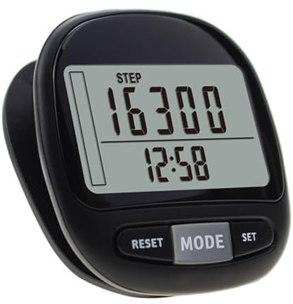 POPETPOP 1satz Pedometer Clip Für Sport Und Wandern Präziser Schrittzähler Mit Lanyard Kalorien Und Distanzüberwachung Kompakt Und Tragbar Für Altersgruppen Geeignet