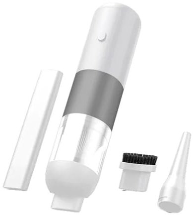 JKELPV Portátil Aspiradores Aspirador de Coche, Aspirador de Mano Recargable, Aspirador portátil para Coche, recogedor de Polvo de Doble propósito Mini Aspiradora