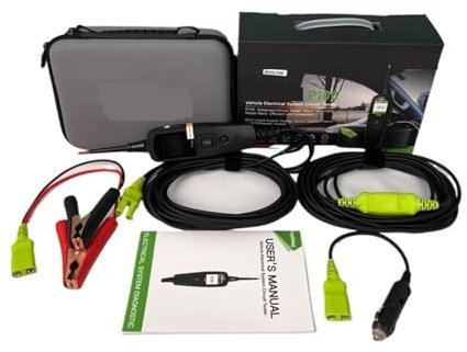 Probador de batería, Instrumento de diagnóstico de circuitos de camiones, motocicletas y automóviles P100, herramienta de mantenimiento for pruebas de cortocircuito, comprobador de vehículos(10m teste