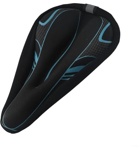 YJDOORPLAY Bike Seat Cover with Waterproof Protection, Soft Cushion for Comfortable Riding on Mountain and Road Bikes (blue)