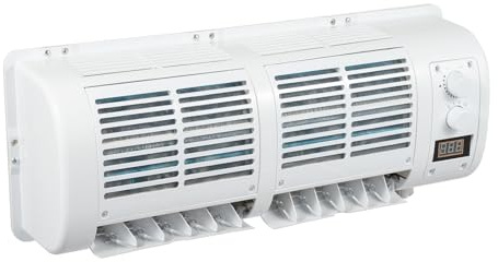 HOARLICN 12V 100W Klimaanlage Wohnwagen, Car Air Conditioner Wohnmobilklimaanlage Auto Klimaanlage With Lcd-Bildschirm Für Schwere Lkw, Leichte Lkw, Gabelstapler