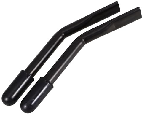 VICASKY Wheelchair Brake Handle Extensions for Enhanced Flexibility and Universal Compatibility in Black Iron 2pcs Compatible with Transport Chairs and Power Wheelchairs