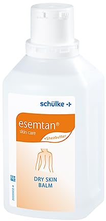 Schülke esemtan® dry skin balm 500ml | Farbstofffreier Pflege-Balsam | für anspruchsvolle und trockene Haut | pflegende Formel mit Sheabutter