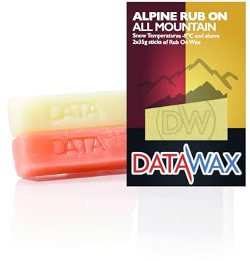 DataWax Alpine Rub On Ski and Snowboard Wax 70g