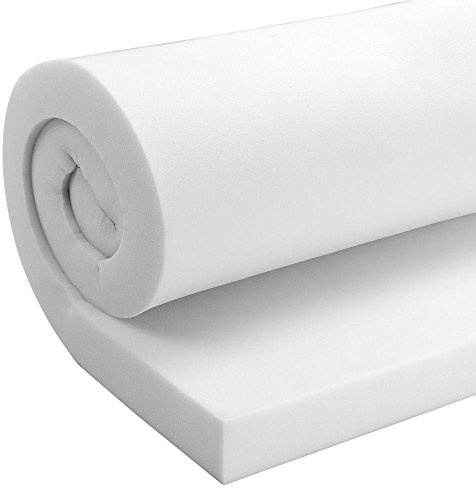 TENDAGGIMANIA Schaumstoffplatte - Dichte 30 für Sofas, Massnahme Anpassbar - Polyurethan-Schaumstoff, Polsterung - Dicke 10 cm