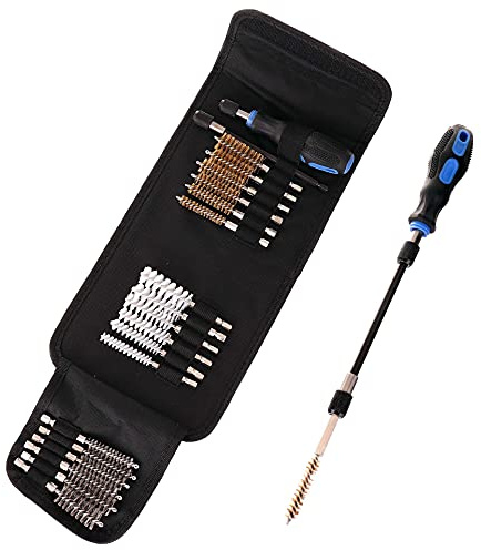 TC TECHNIC Kit de Nettoyage sièges puits d’injecteurs et Bougies brosses