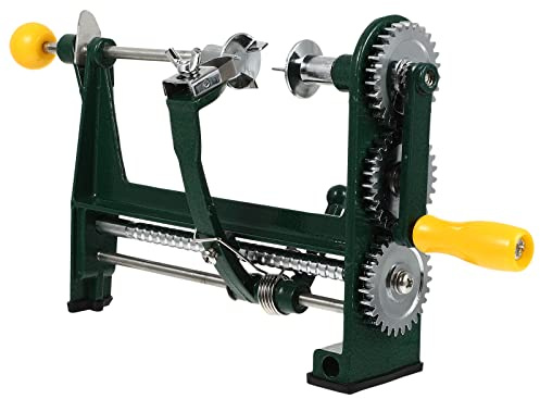 ULTNICE Hand-Crank Apple Orange Peeler, Aluminum Alloy Fruit and Vegetable Peeler, Slicer, Corer for Kitchen, Ideal for Pies, Tarts, Snacks, Easy to Clean, 9.25 X 5.70 X 4.52 Inch
