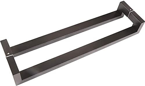 XHALERY Türziehgriff, Push-Pull-Türgriff aus Edelstahl, Haustürgriff aus Glas/Holz, Armlehne, universeller Treppenhandlauf für den Außenbereich, Innenbereich, Schiebetürgriff aus Glas – ge