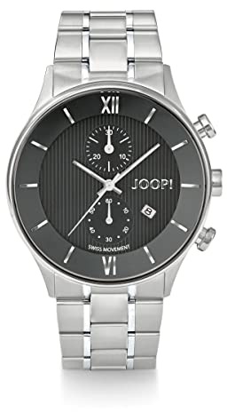 Joop Herren Uhr Armbanduhr Chronograph 2022856 Analog Quarz Edelstahl