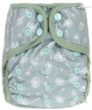 avo+cado Explorer One Size Stoffwindel-Überhose (Grau)