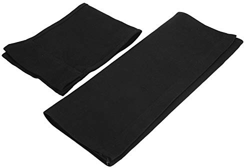 Stuhl-Segeltuchbezug, 1 Set Bezug, Segeltuch-Ersatz, Regiestuhl, Segeltuch, Ersatz-Sitztuch, Heimbedarf, Möbelzubehör (Black)