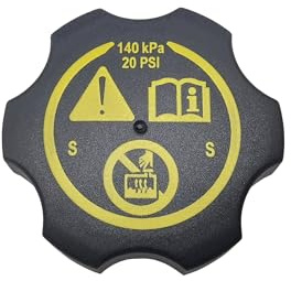 VSREI Radiator Caps Coolant Cap Replacement Water Tank Caps Water Bottle Caps Compatible with Vauxhall Opel Models, such as Corsa D E Astra J K Insignia A B etc, OEM: 13598760 13502353 53330779